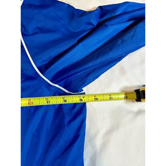 Nike Windbreaker Boys XL Blue Full Zip Mock Neck 100 Recycled Polyester - Picture 4 of 7